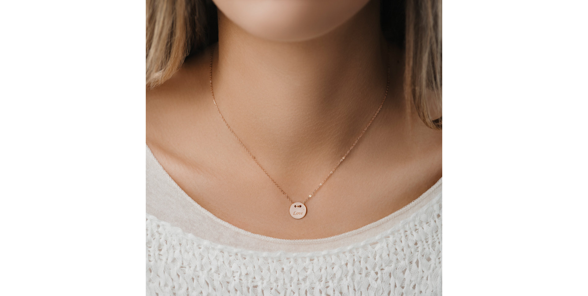 Náhrdelník s diamantem Love Splendor