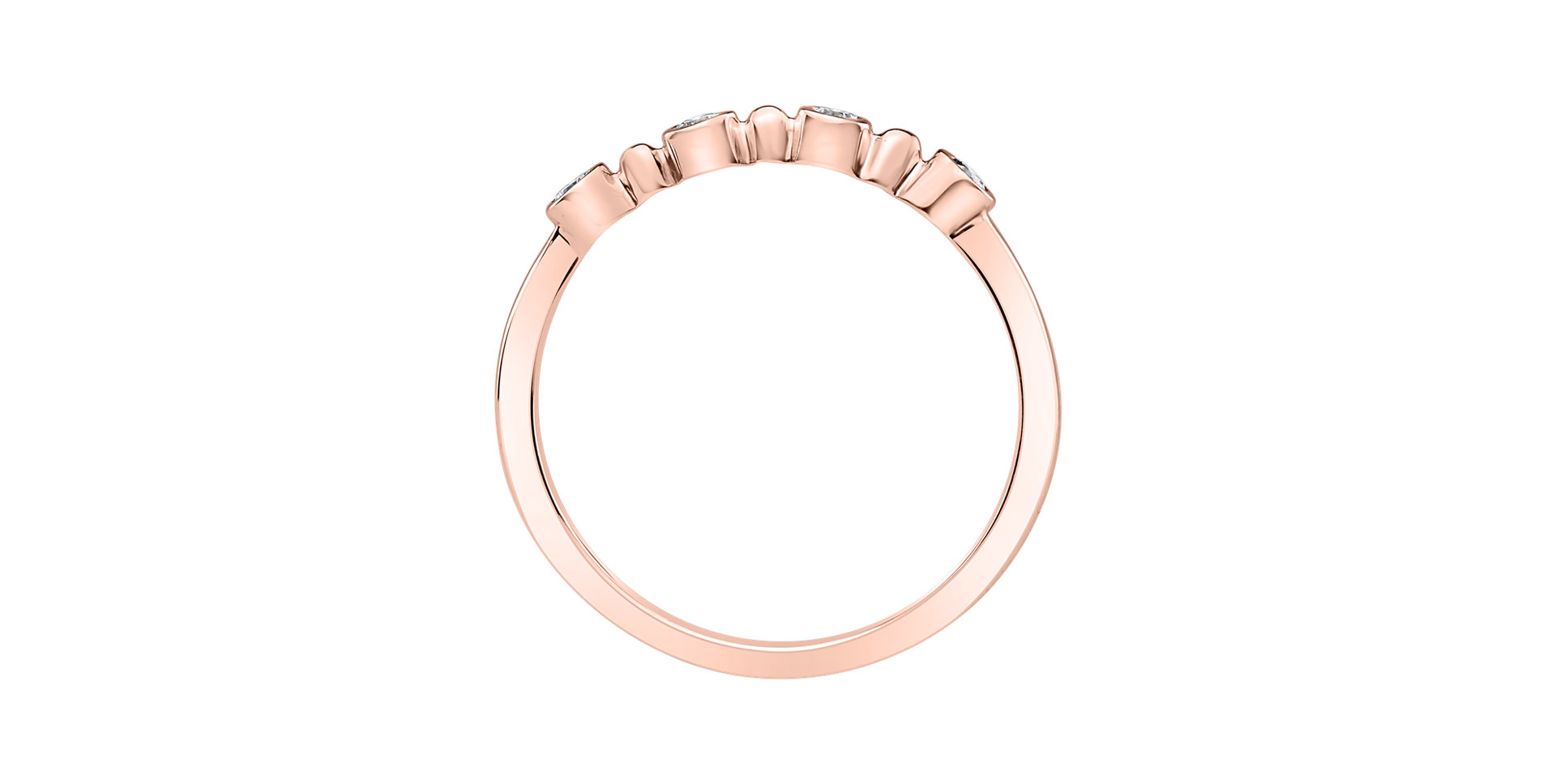 Prsten s diamanty Simplicity