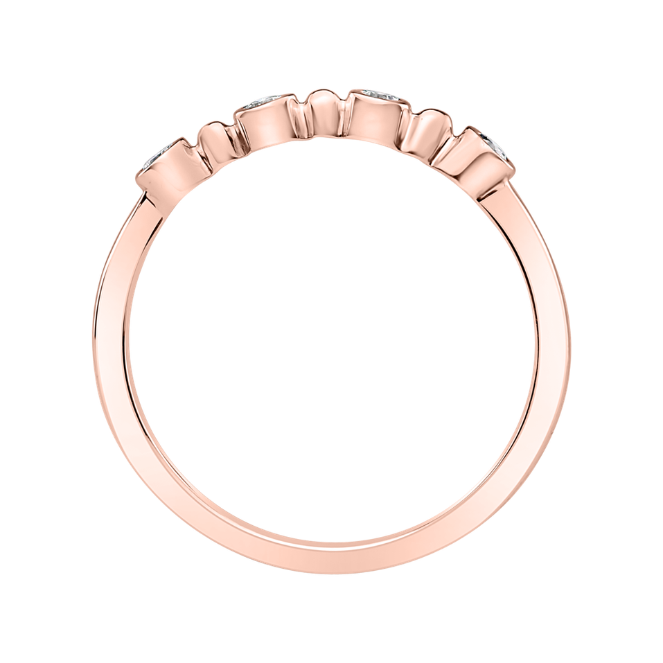 Prsten s diamanty Simplicity