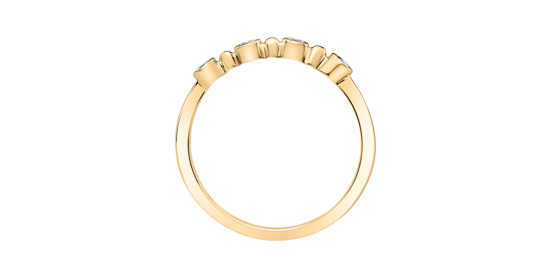 Prsten s diamanty Simplicity