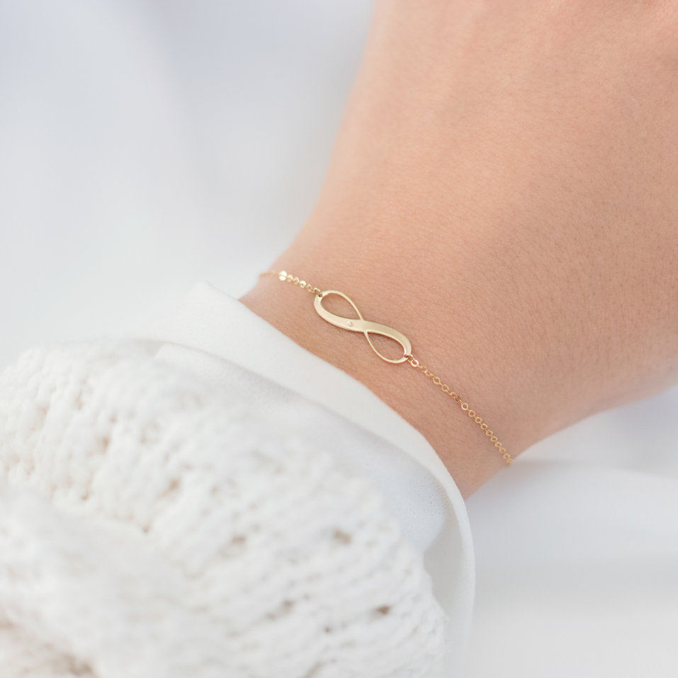Náramek s diamantem My Infinite