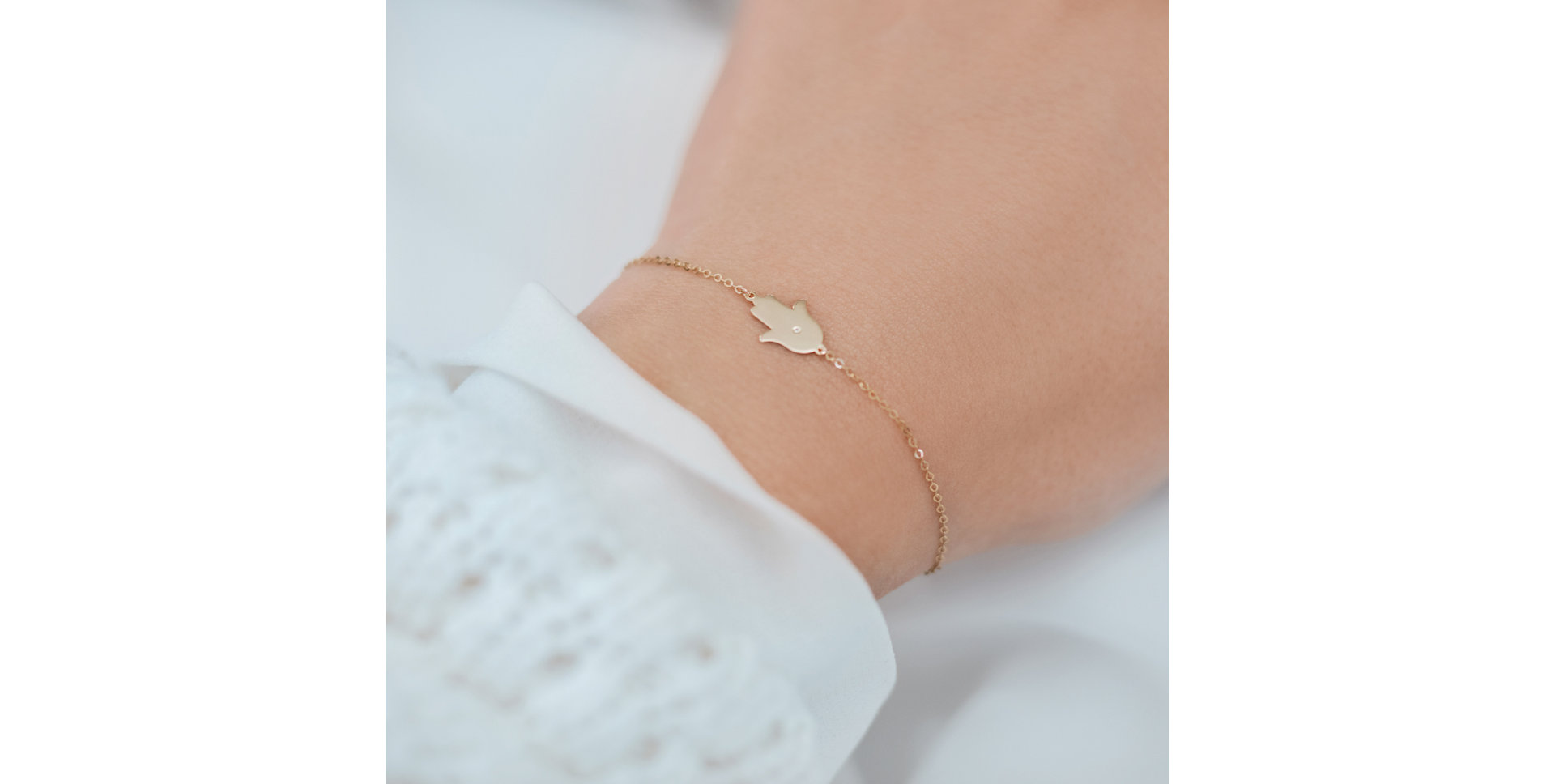 Náramek s diamantem Midnight Mystery