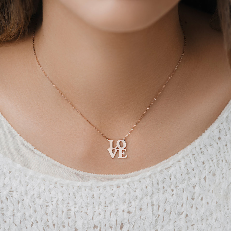 Náhrdelník s diamantem Charming Amour