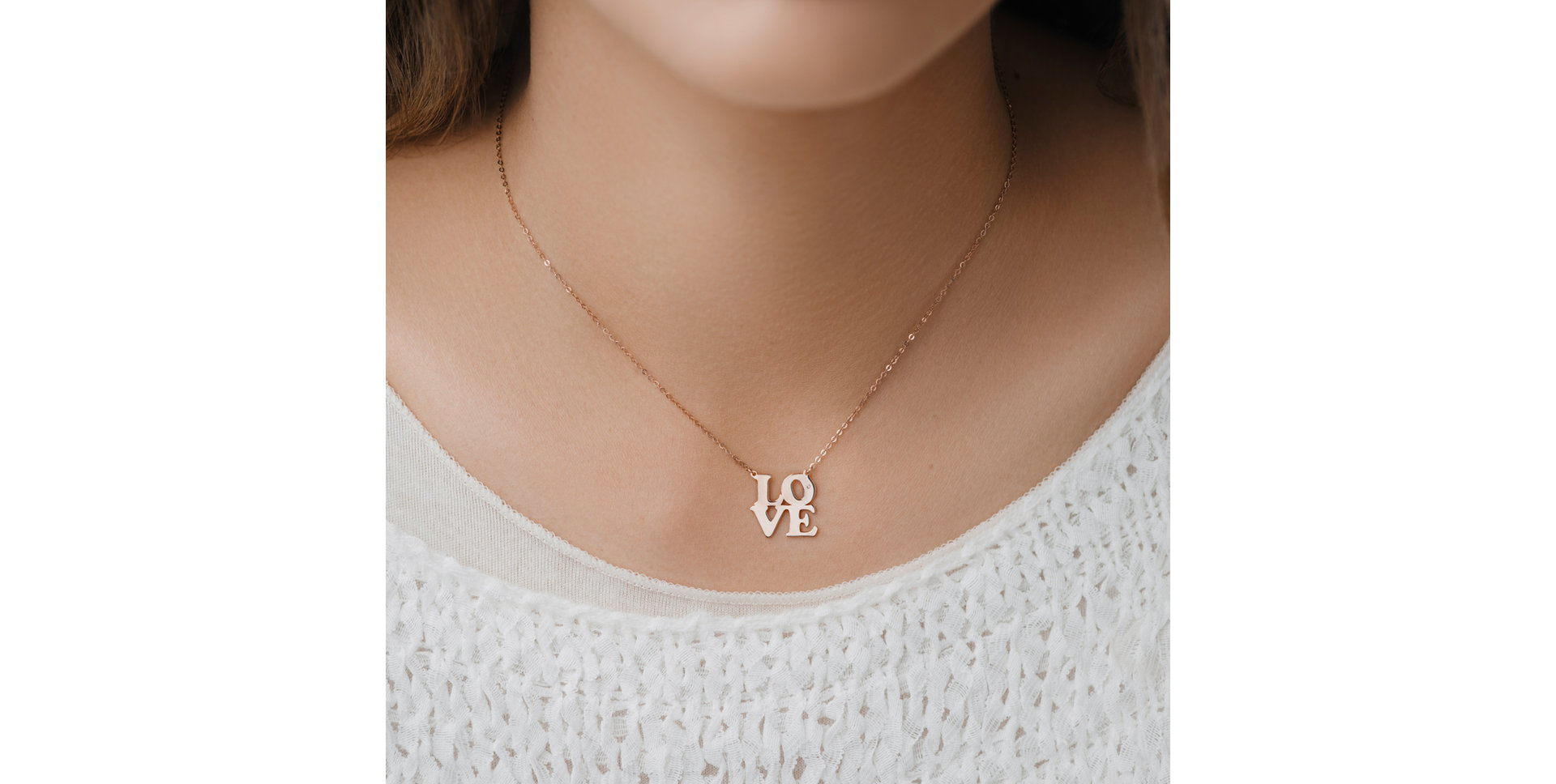 Náhrdelník s diamantem Charming Amour