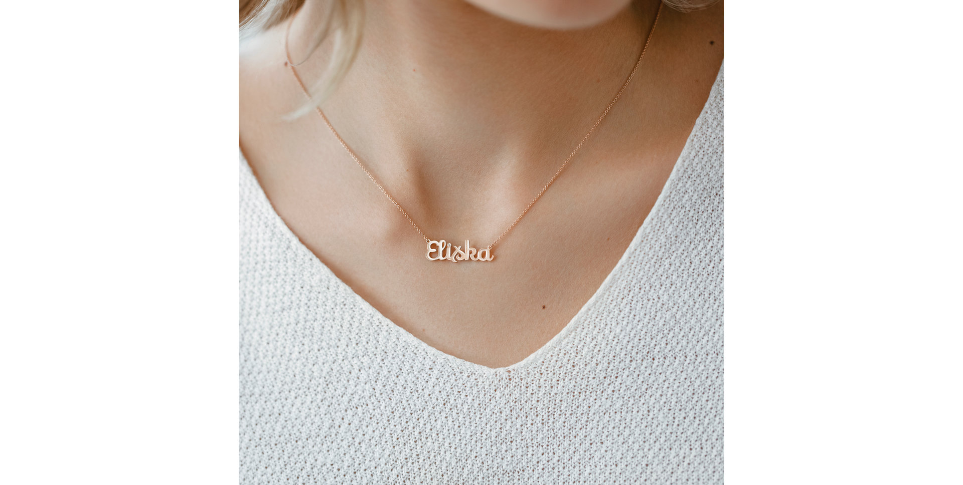 Náhrdelník s diamantem Náhrdelník s briliantem Personalized Gift
