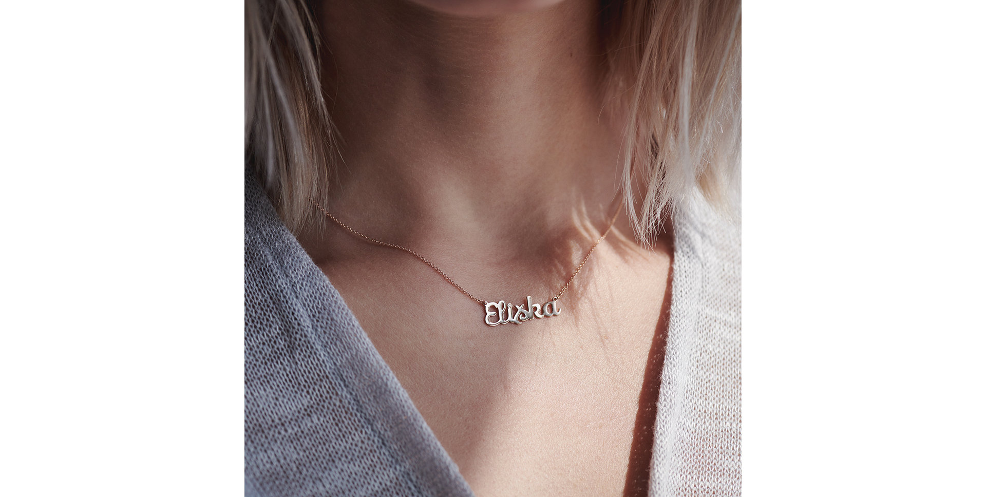 Náhrdelník s diamantem Náhrdelník s briliantem Personalized Gift