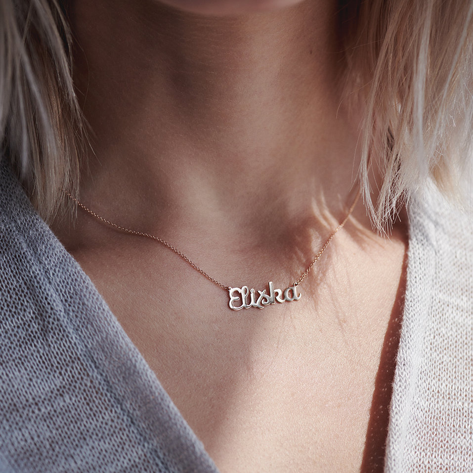 Náhrdelník s diamantem Náhrdelník s briliantem Personalized Gift