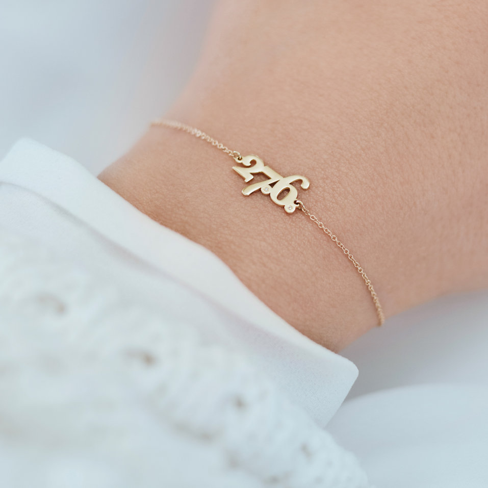 Náramek s brilianty Date