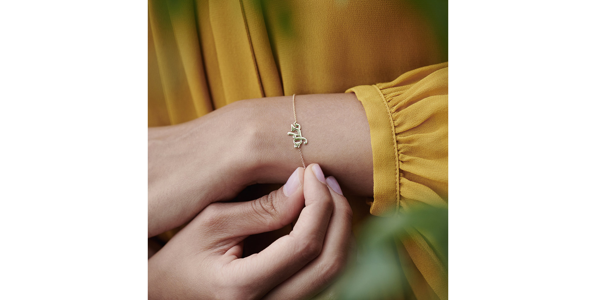 Náramek s brilianty Date