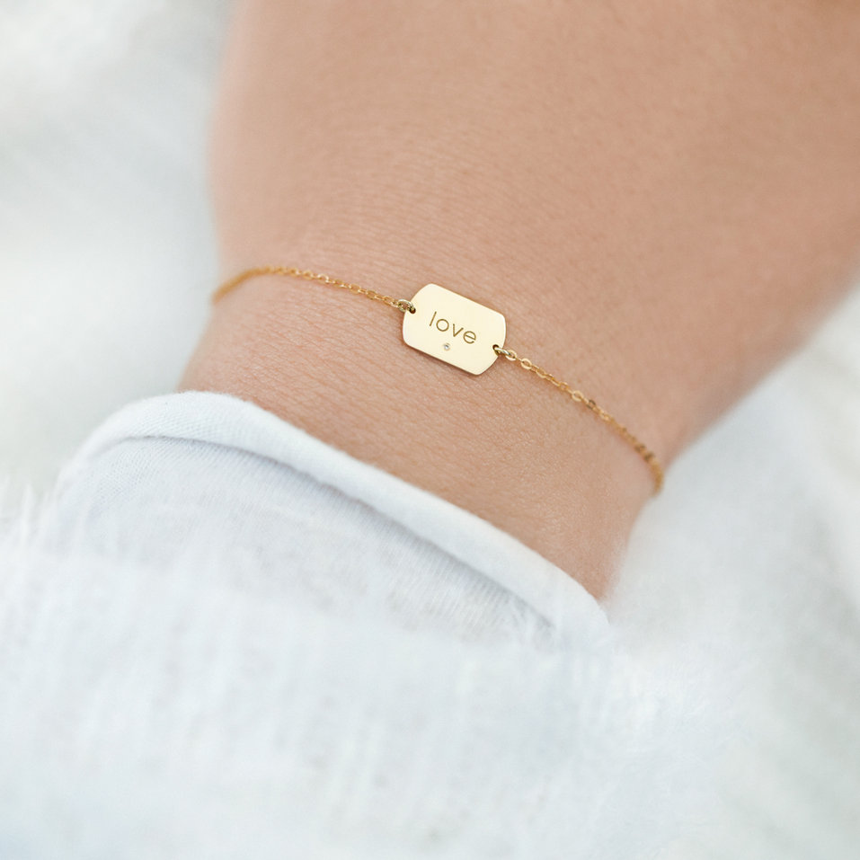 Náramek s diamantem Make your Own