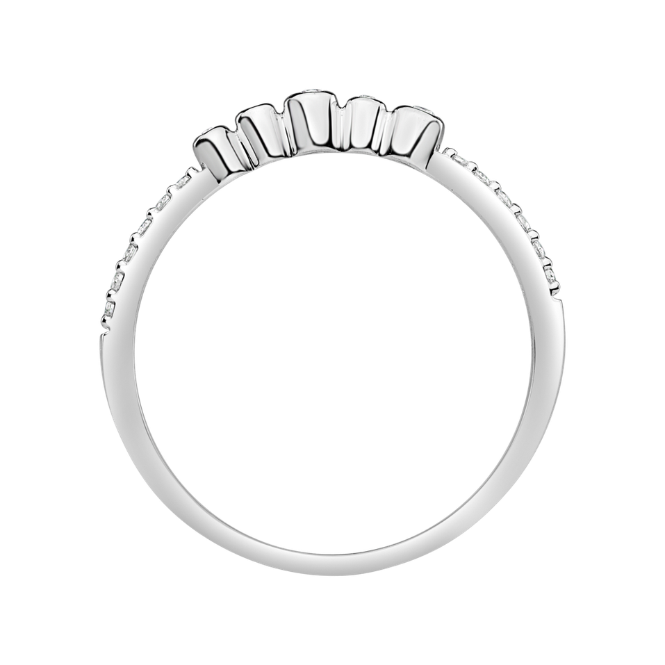 Prsten s diamanty Galaxy Princess