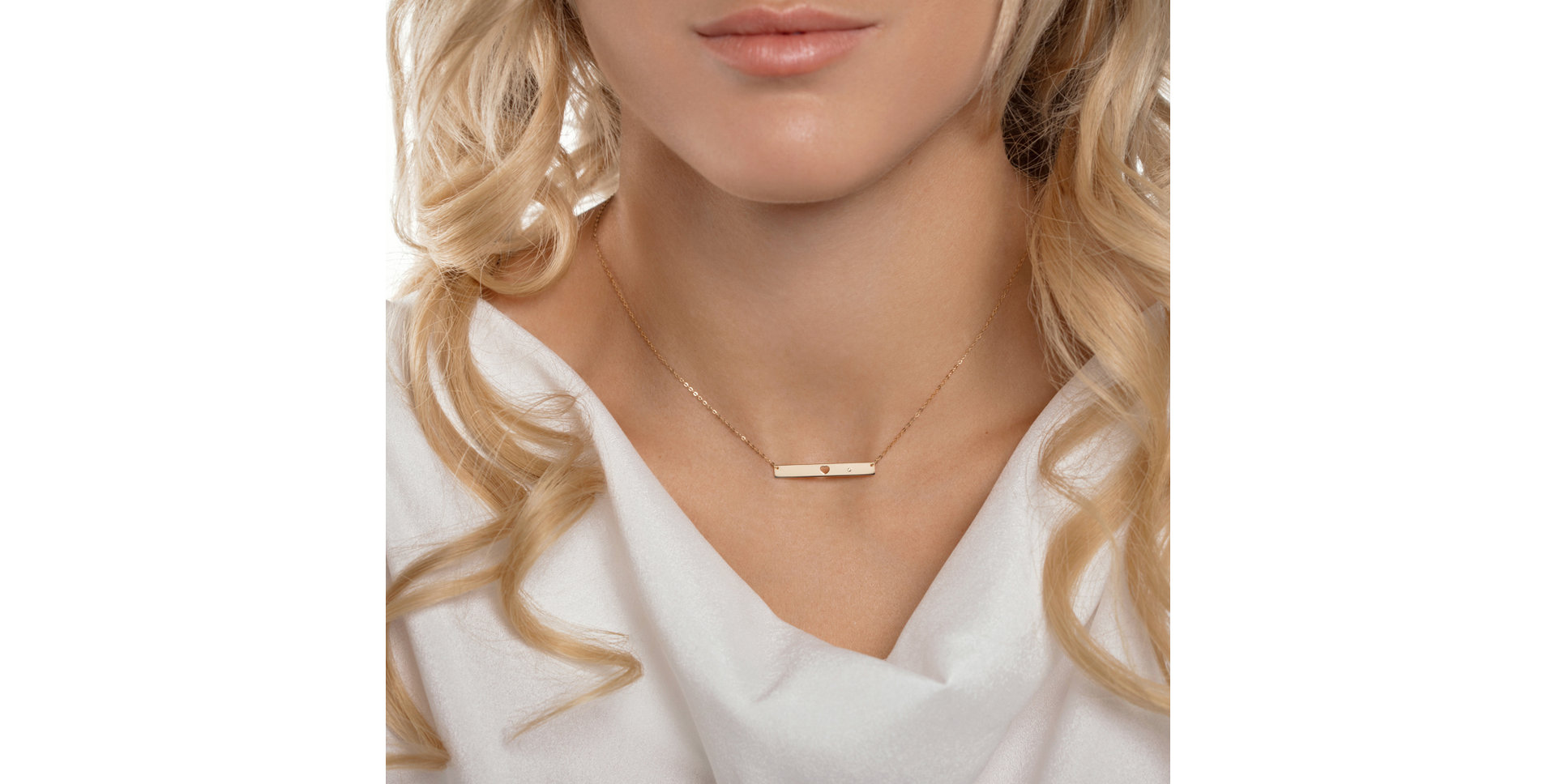 Náhrdelník s diamantem Heart