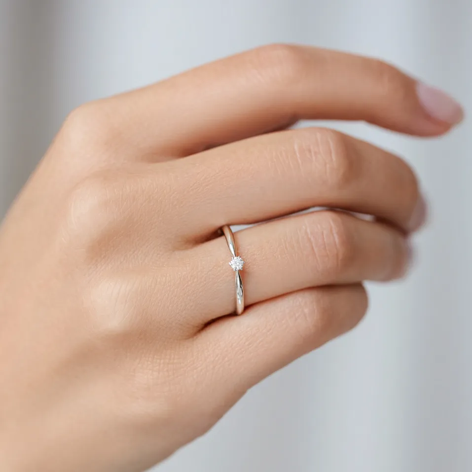 Prsten s diamantem Eternal Joy