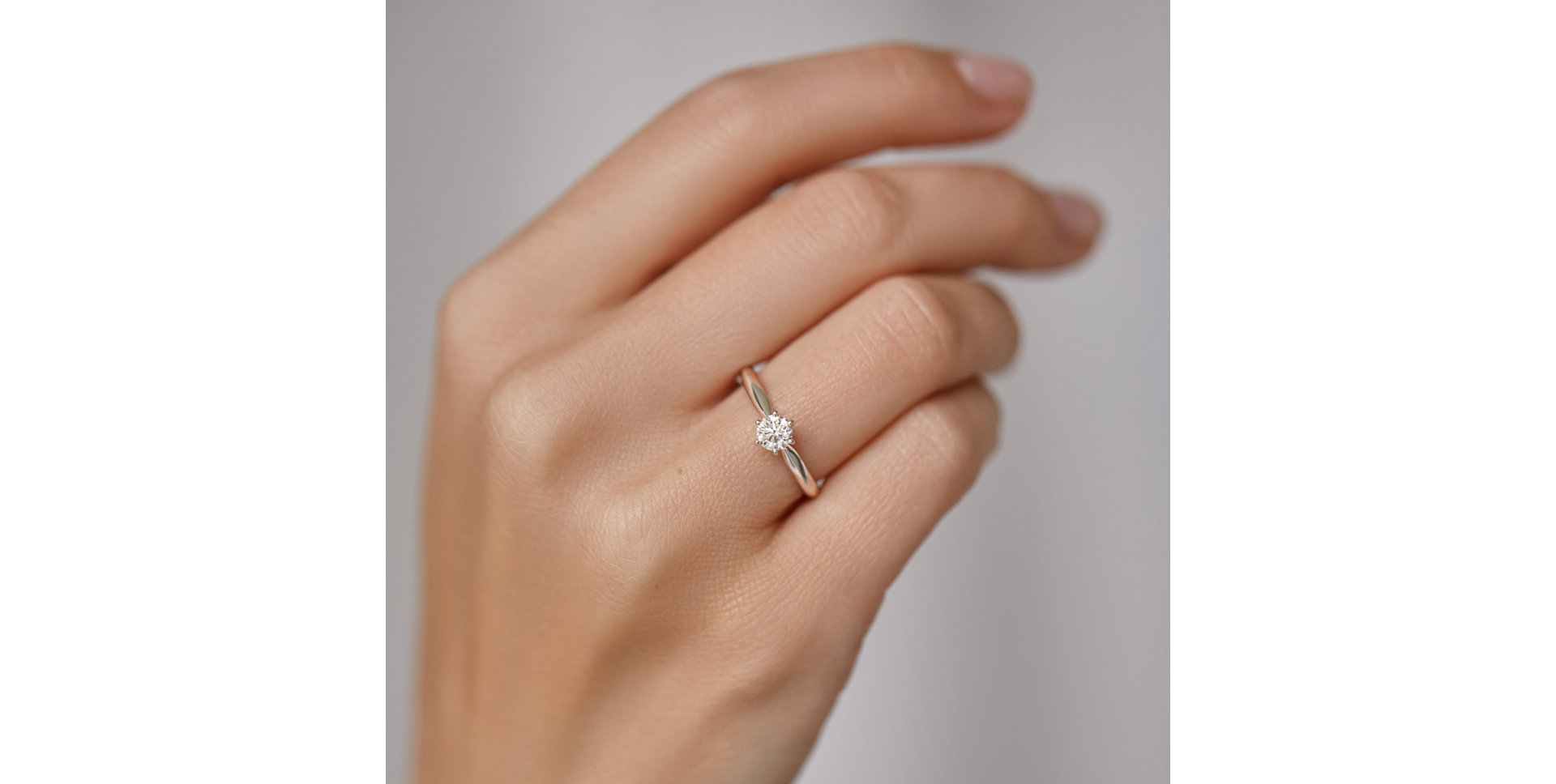 Prsten s diamantem Eternal Joy