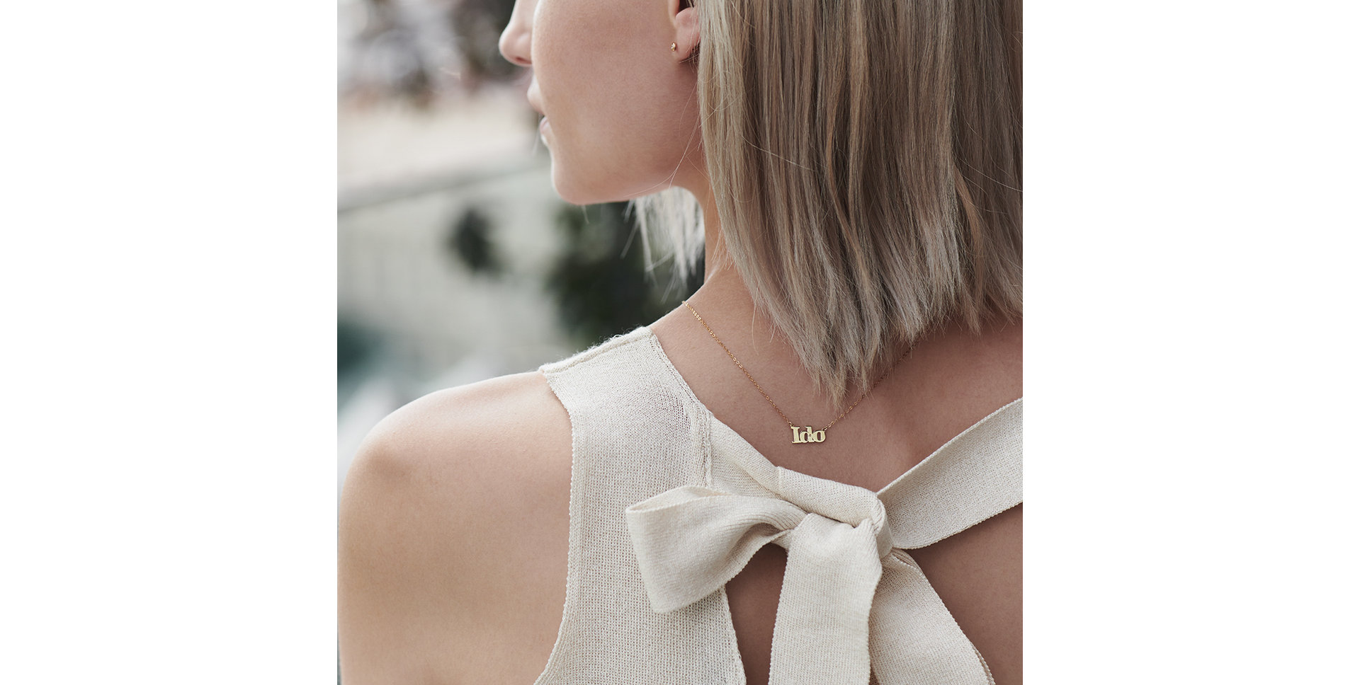 Náhrdelník s diamantem I DO