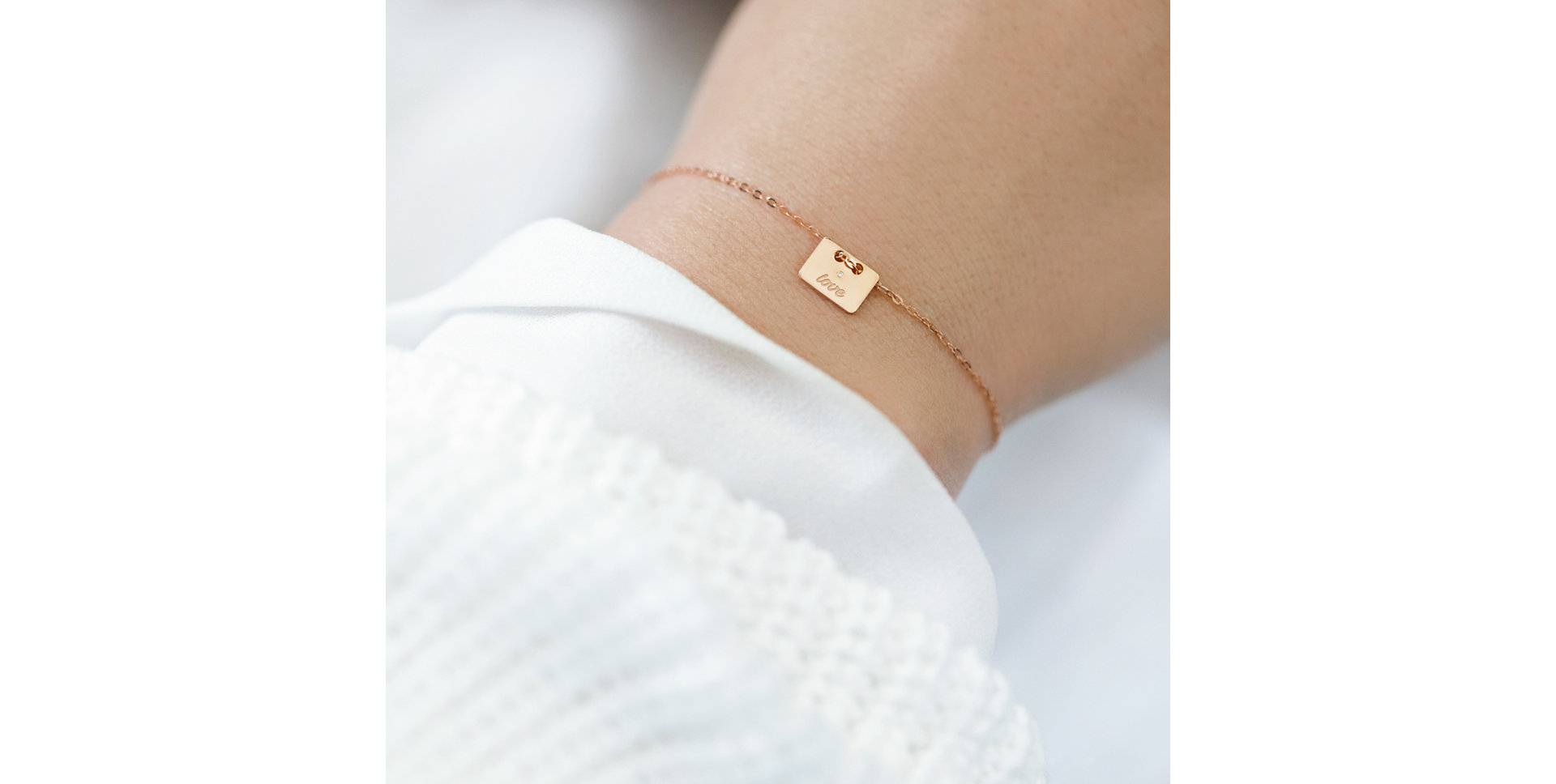 Náramek s diamantem Stamp Mini