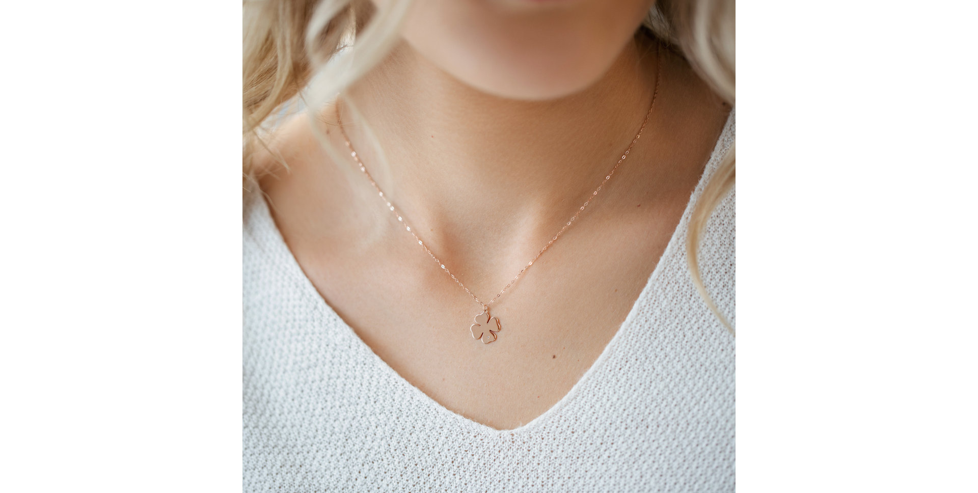 Náhrdelník s diamantem Get Lucky