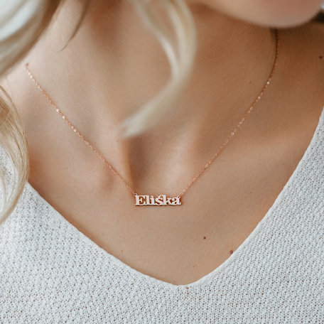 Náhrdelník s diamantem Name