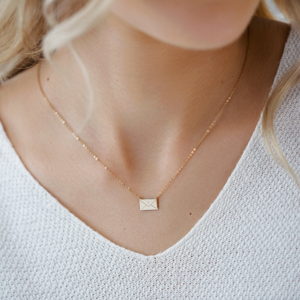 Náhrdelník s diamantem Old Love