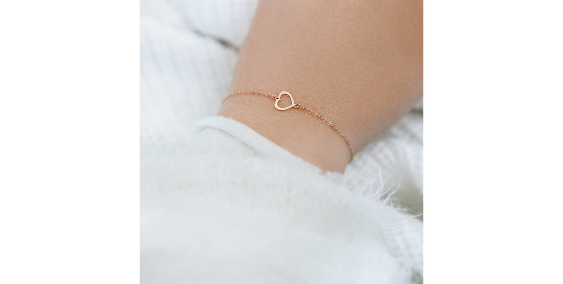 Náramek s diamantem One Heart
