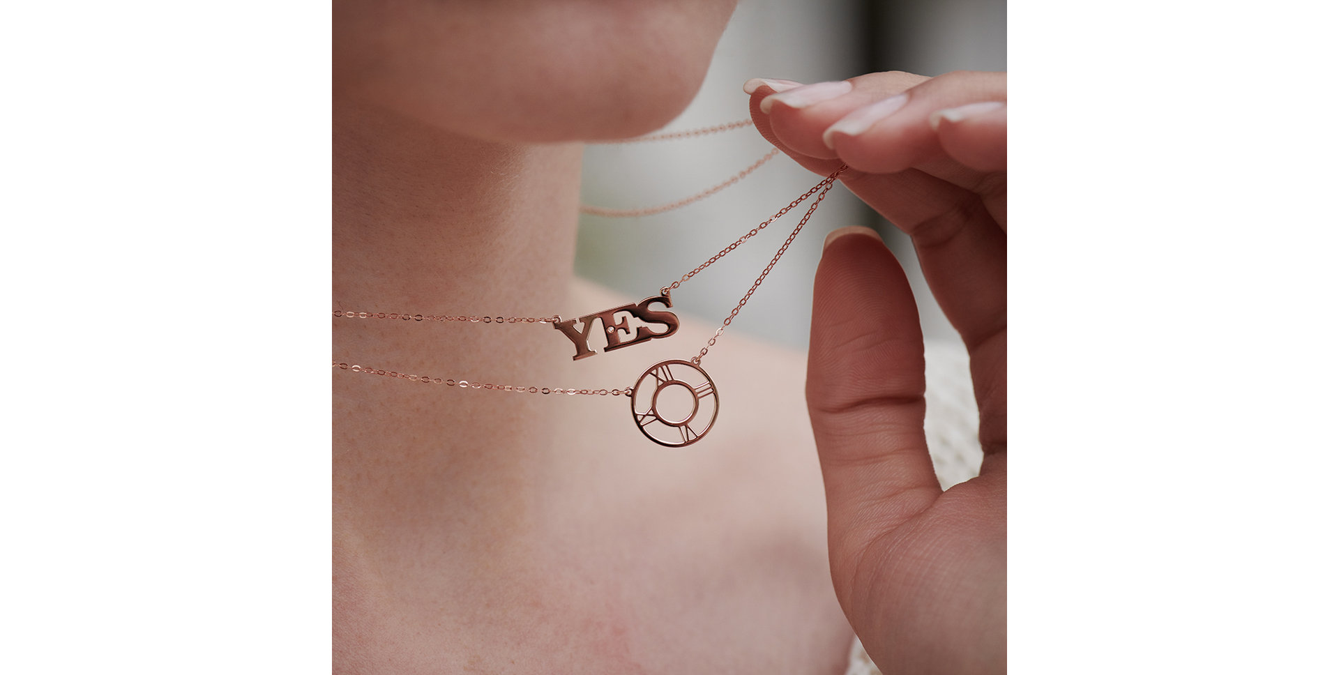 Náhrdelník s diamantem Special Time