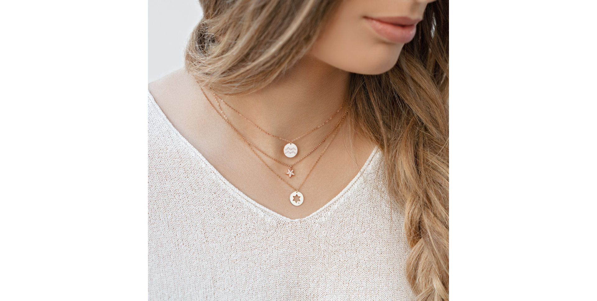 Náhrdelník s diamanty Aquarius