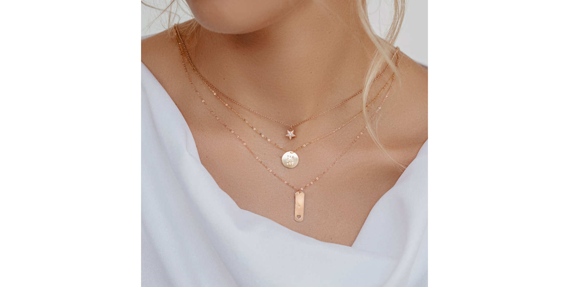 Náhrdelník s diamanty Diamond Coins E