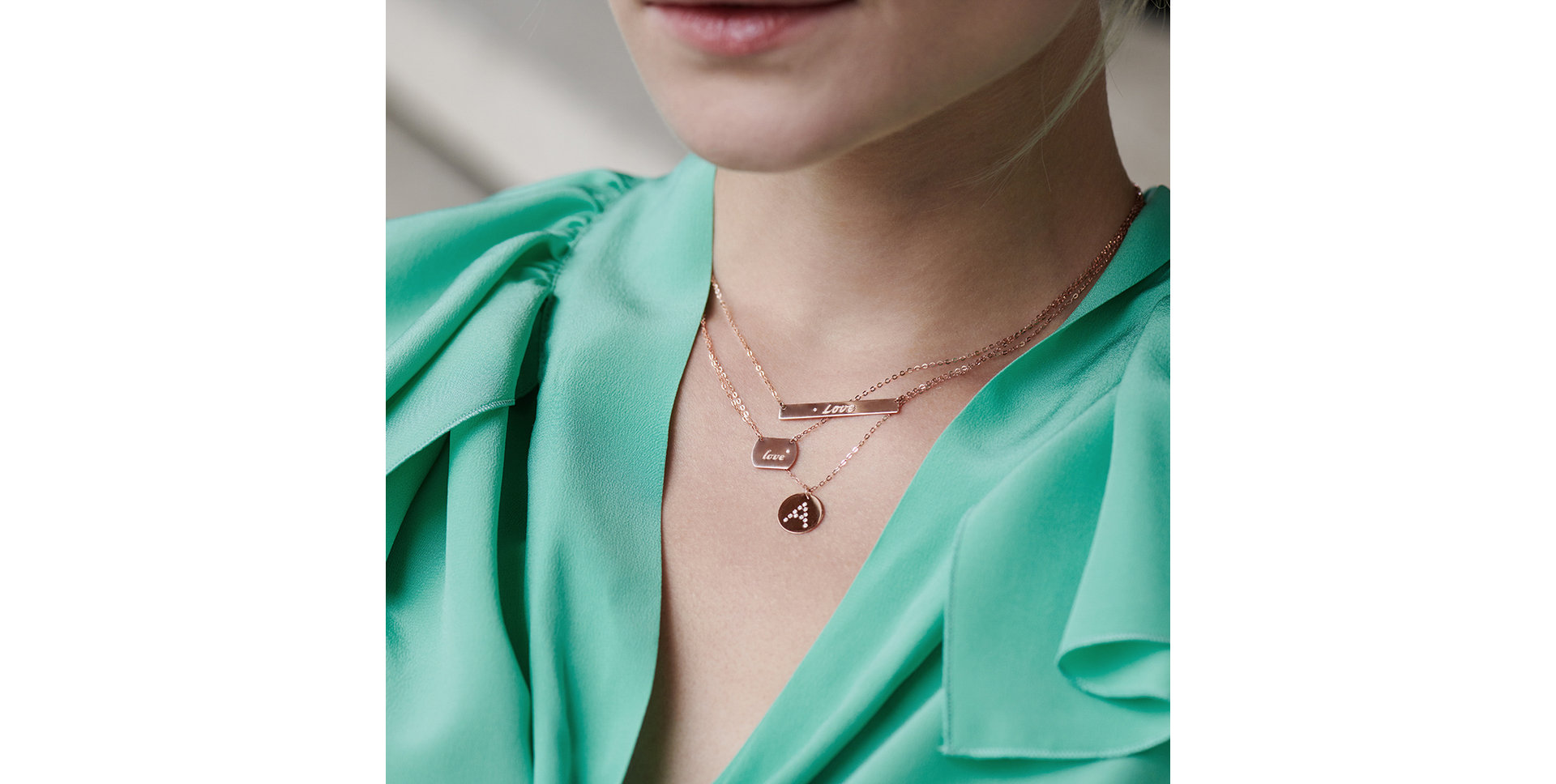 Náhrdelník s diamanty Diamond Coins K