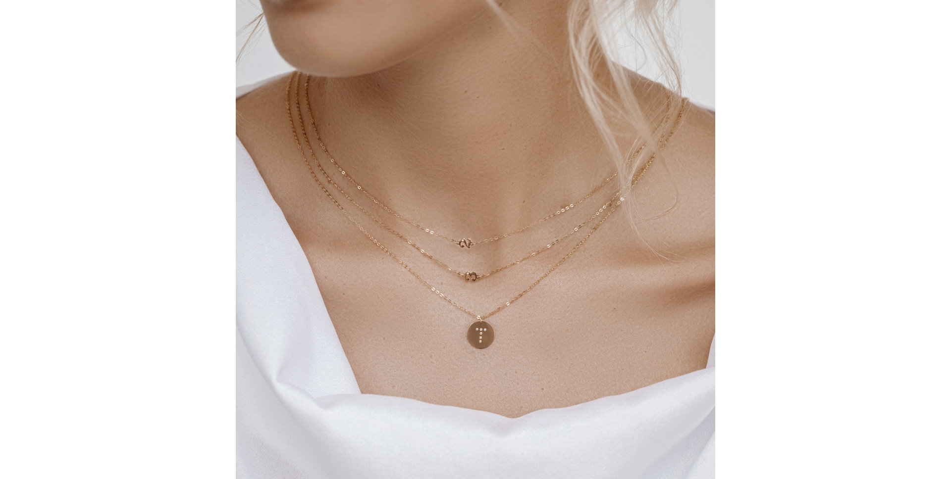 Náhrdelník s diamanty Diamond Coins T