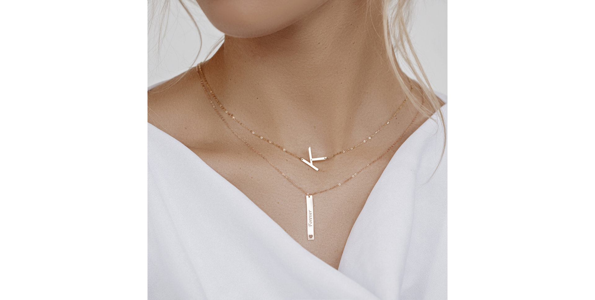 Náhrdelník s diamantem Big Line C