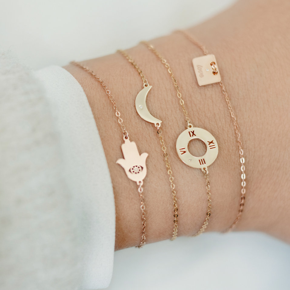 Náramek s diamantem Magic Hour