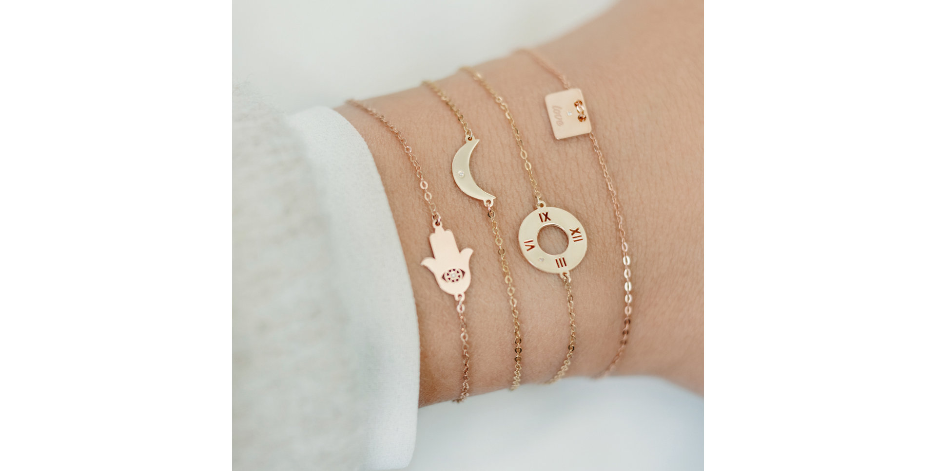 Náramek s diamantem Magic Hour