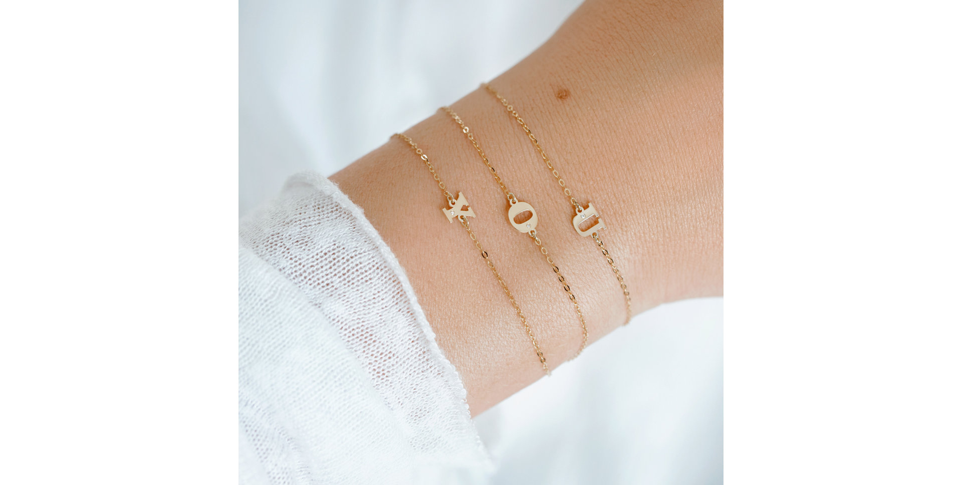 Náramek s diamantem Classic Big O