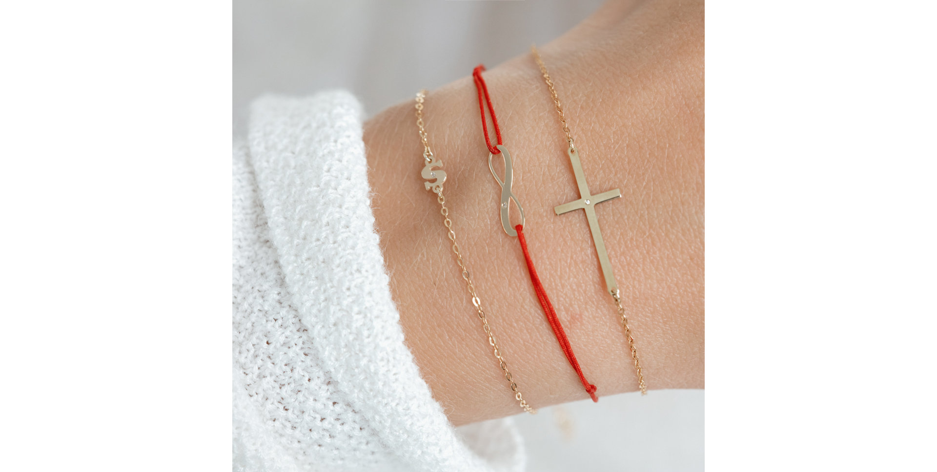 Náramek s diamantem Classic Little S