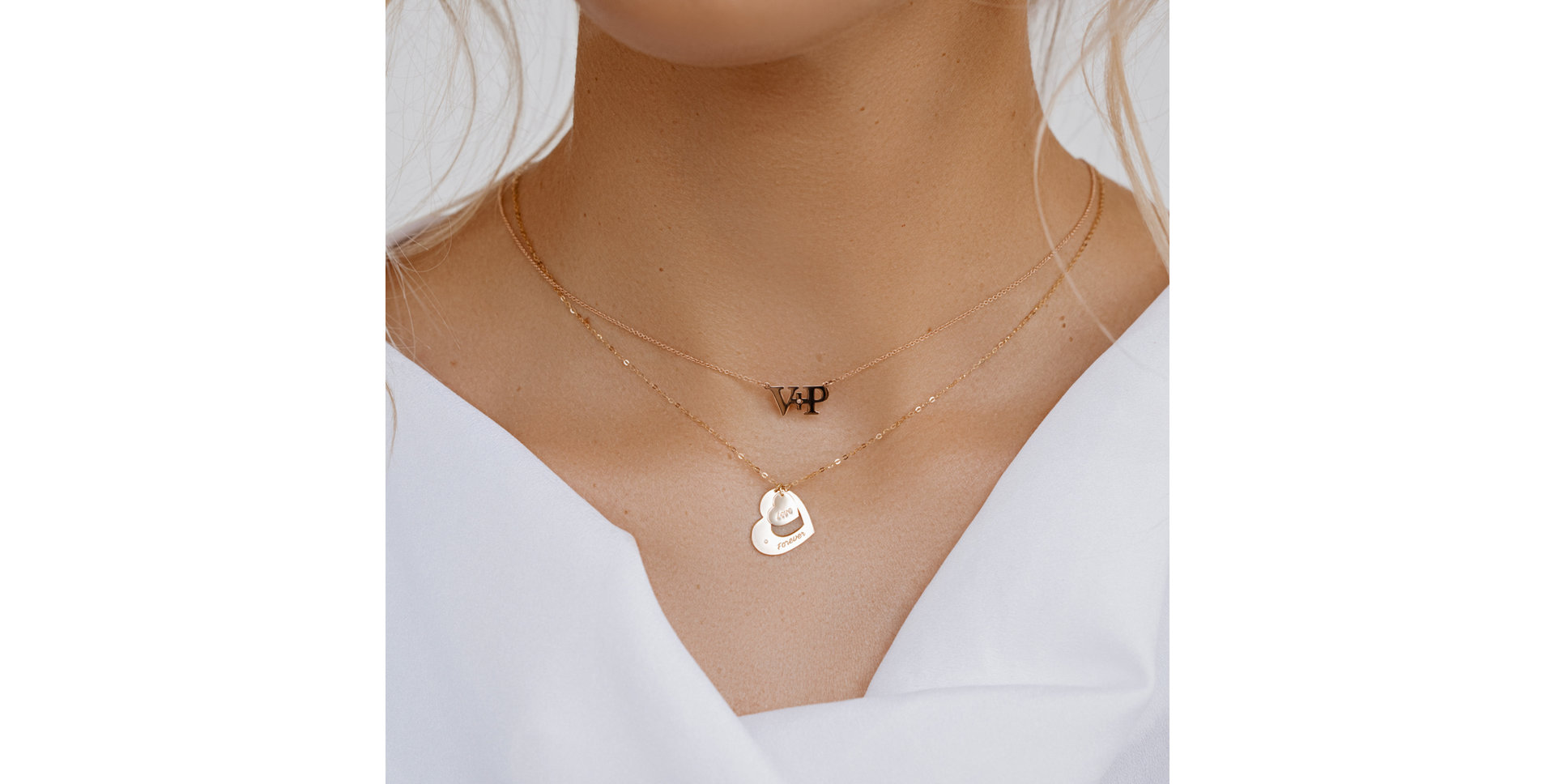 Náhrdelník s diamantem Love Forever