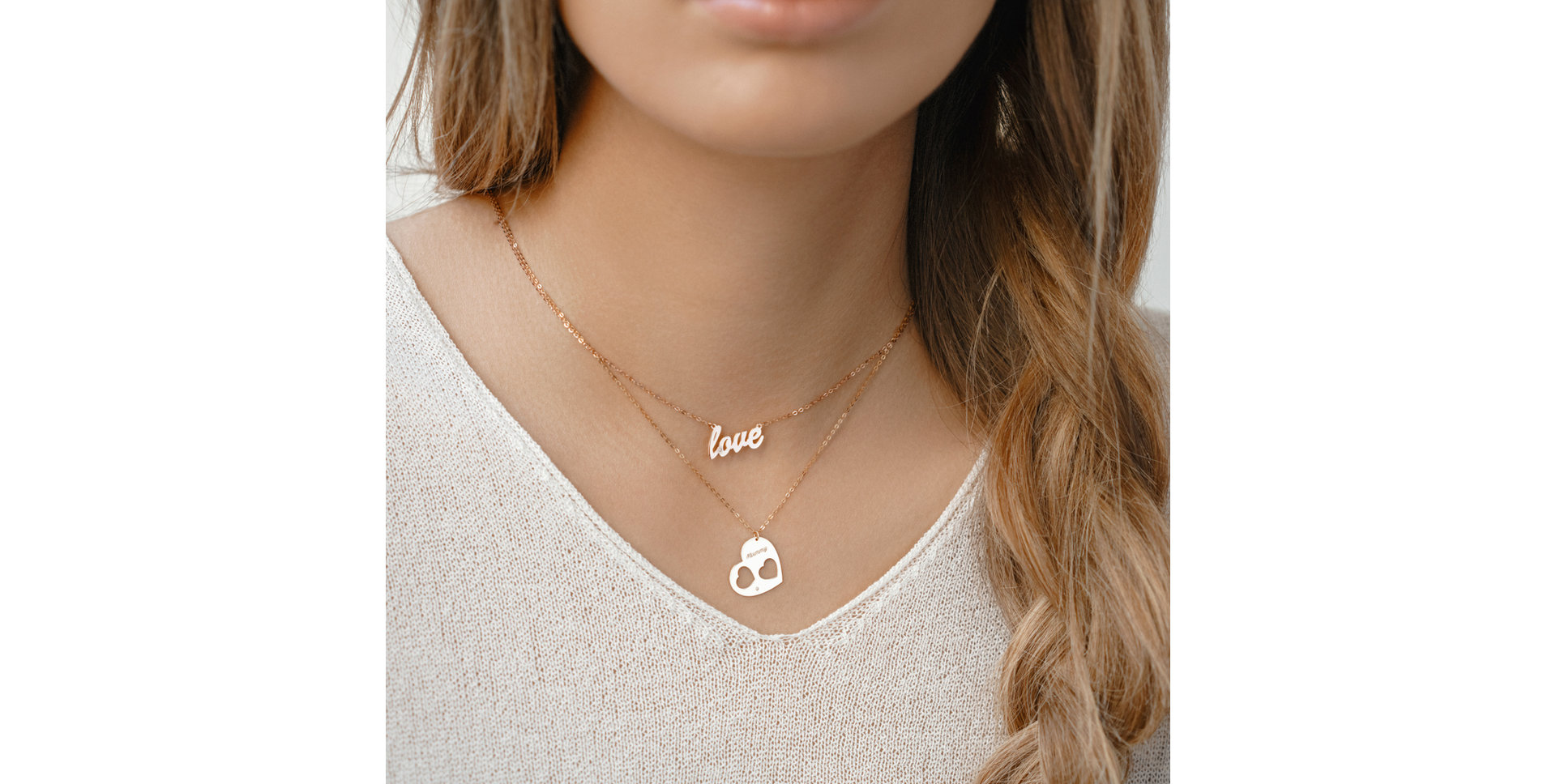 Náhrdelník s diamantem Mummy