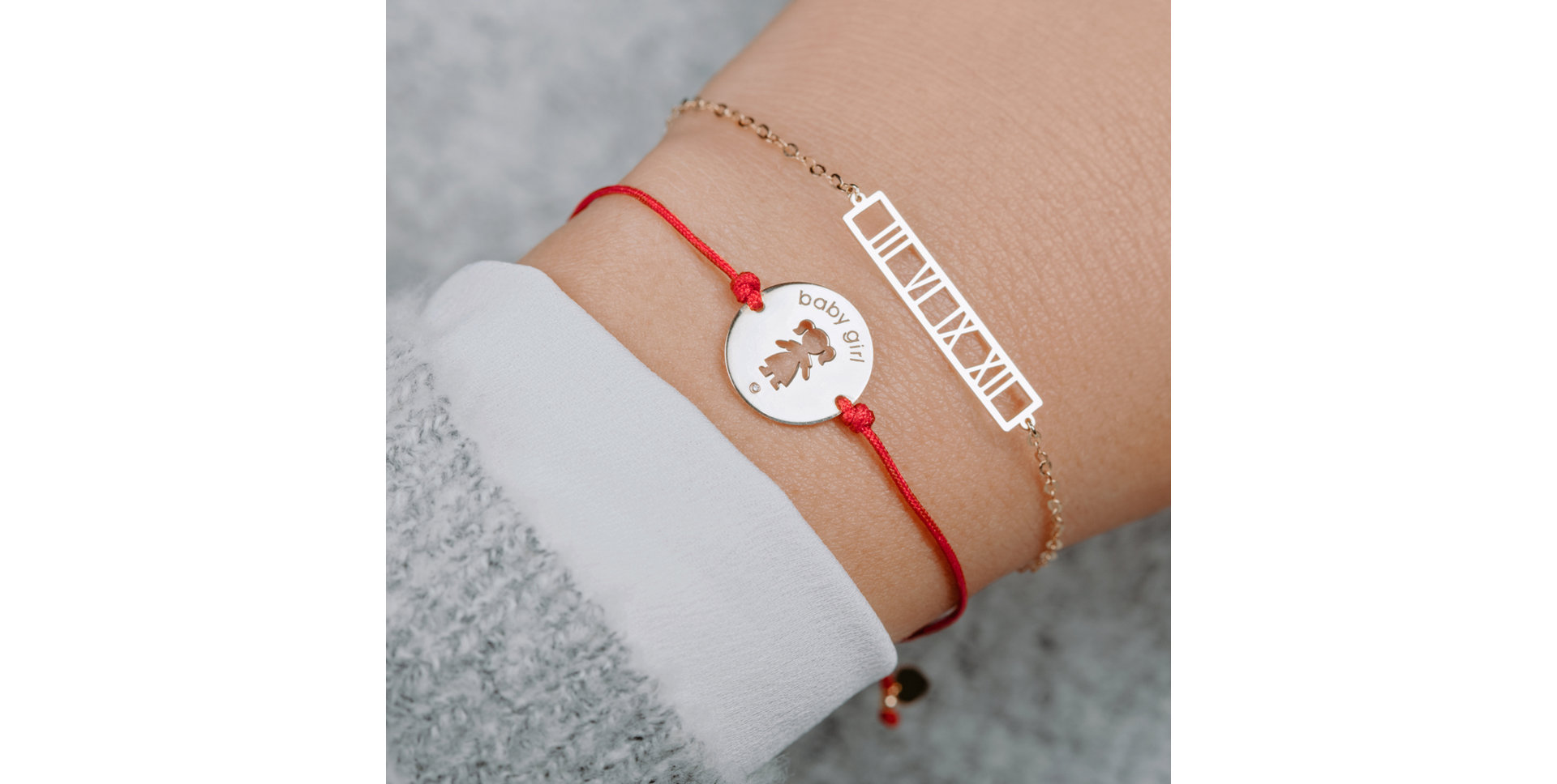 Náramek s diamantem Precious Time