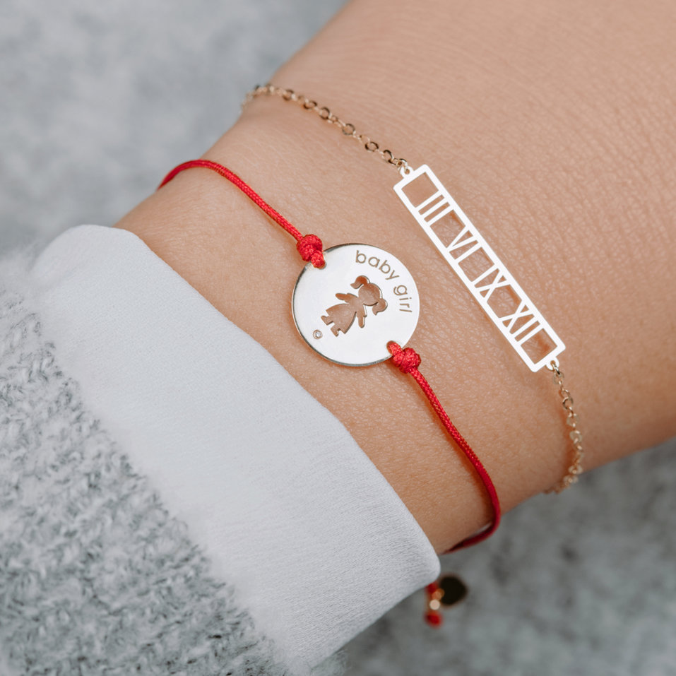 Náramek s diamantem Precious Time