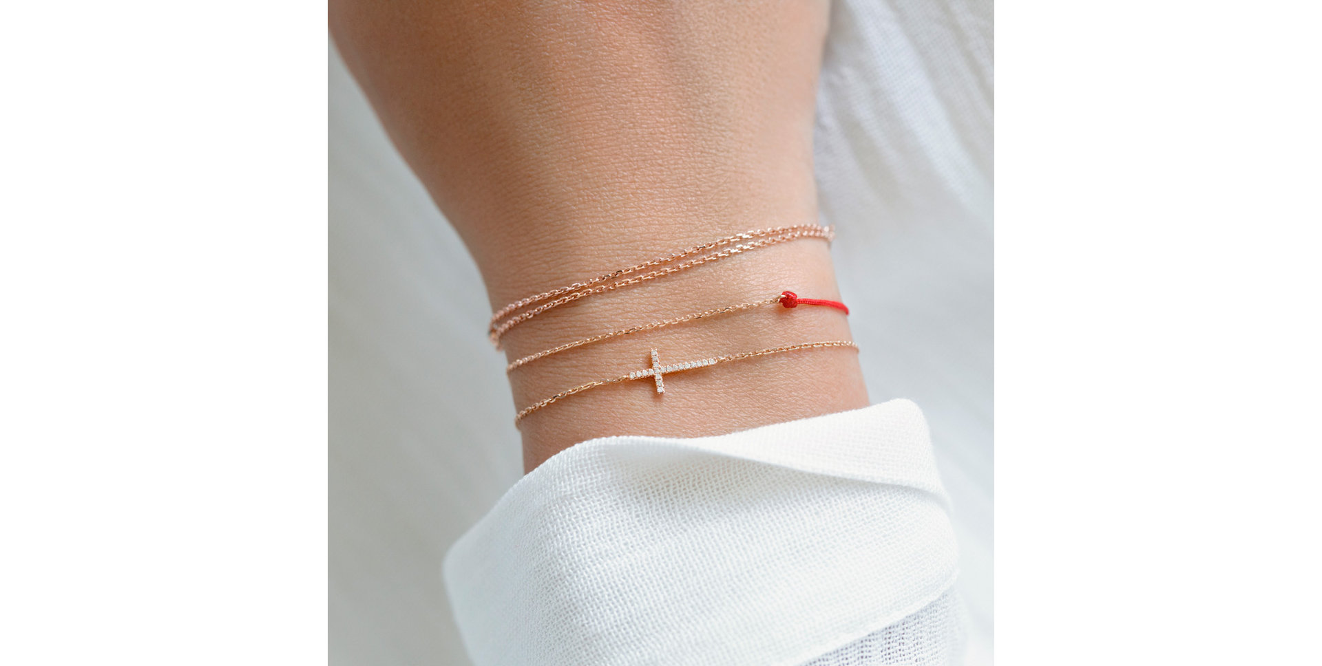 Náramek s diamantem Everglow