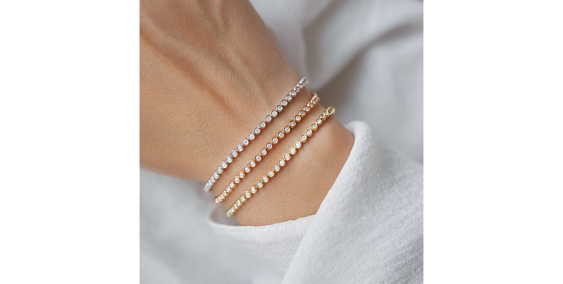 Náramek s diamanty Essential Spendour