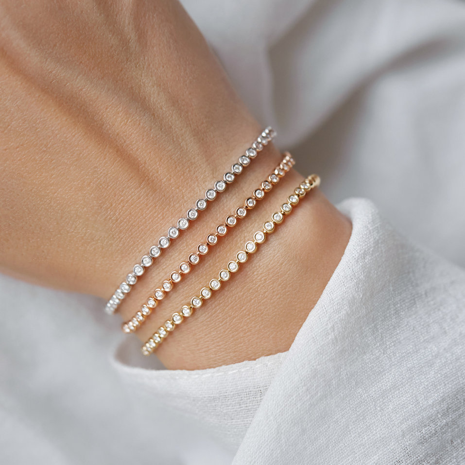 Náramek s diamanty Essential Spendour