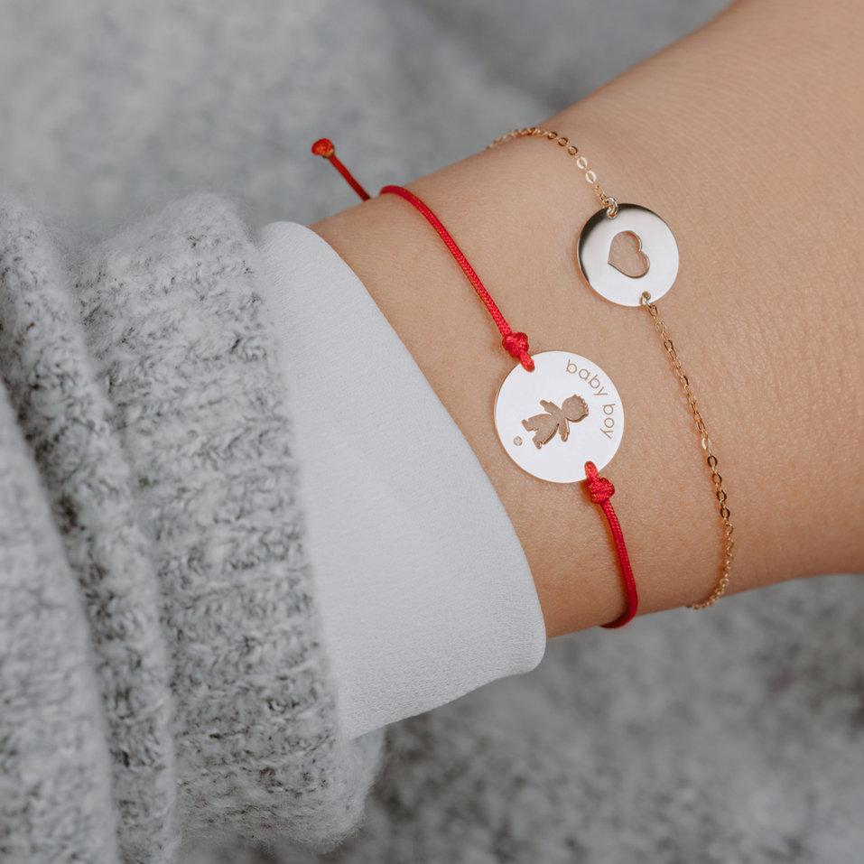 Náramek s diamantem Baby Boy