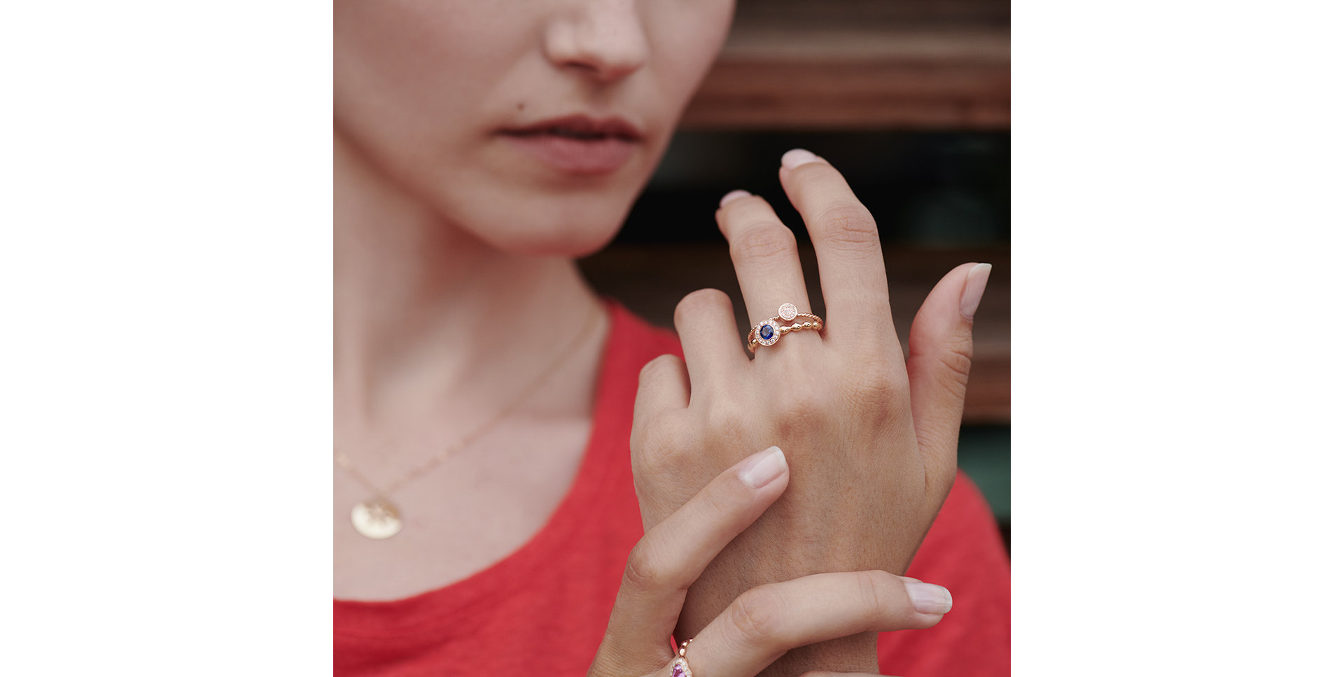 Prsten s diamanty Endless Circle