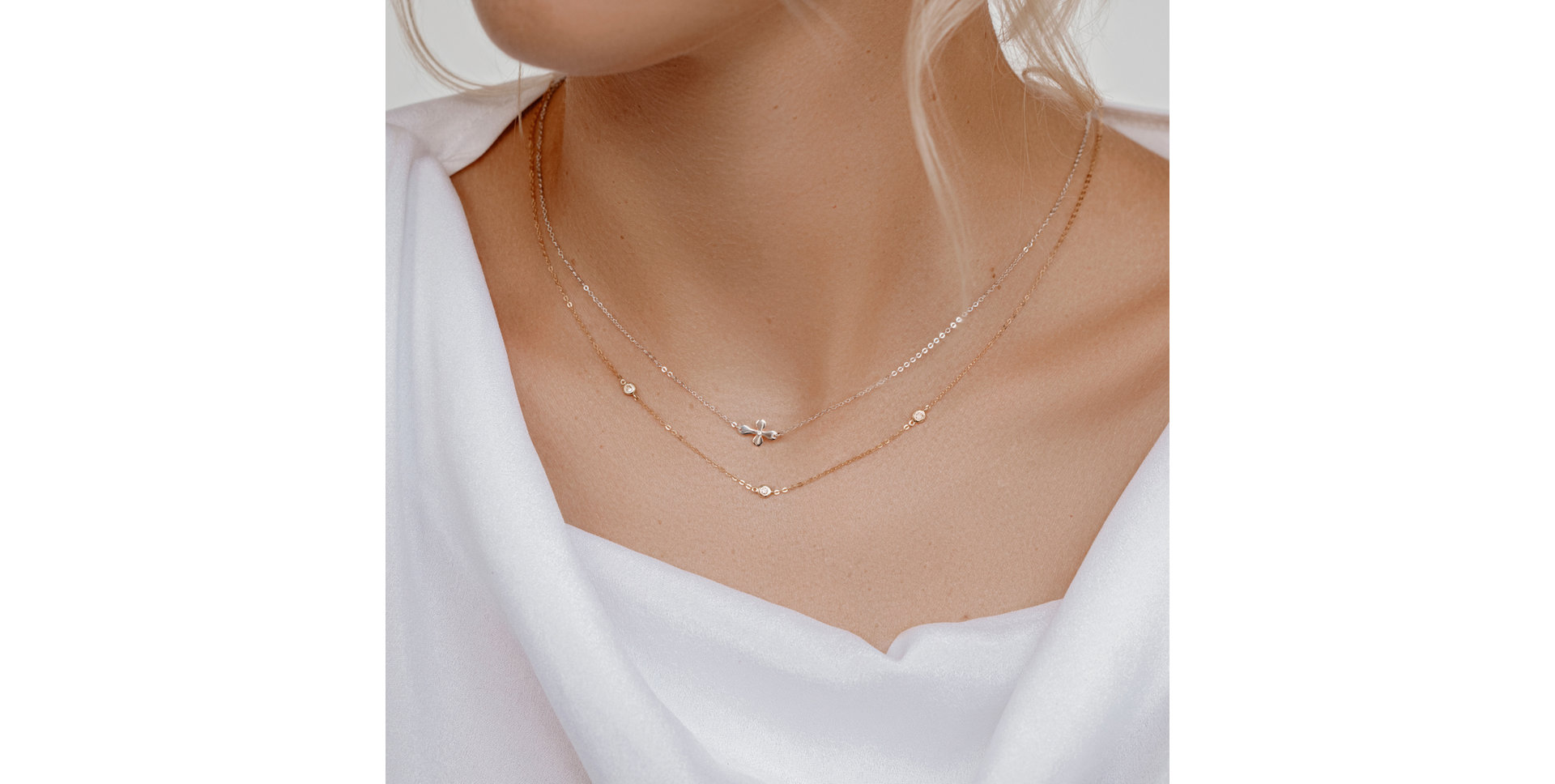 Náhrdelník s diamantem Pomp Religion