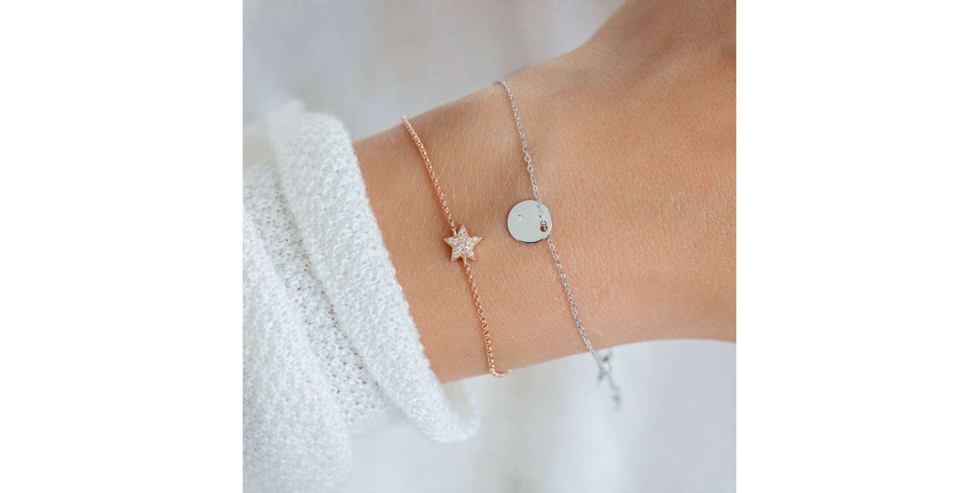 Náramek s diamantem Magic Harmony