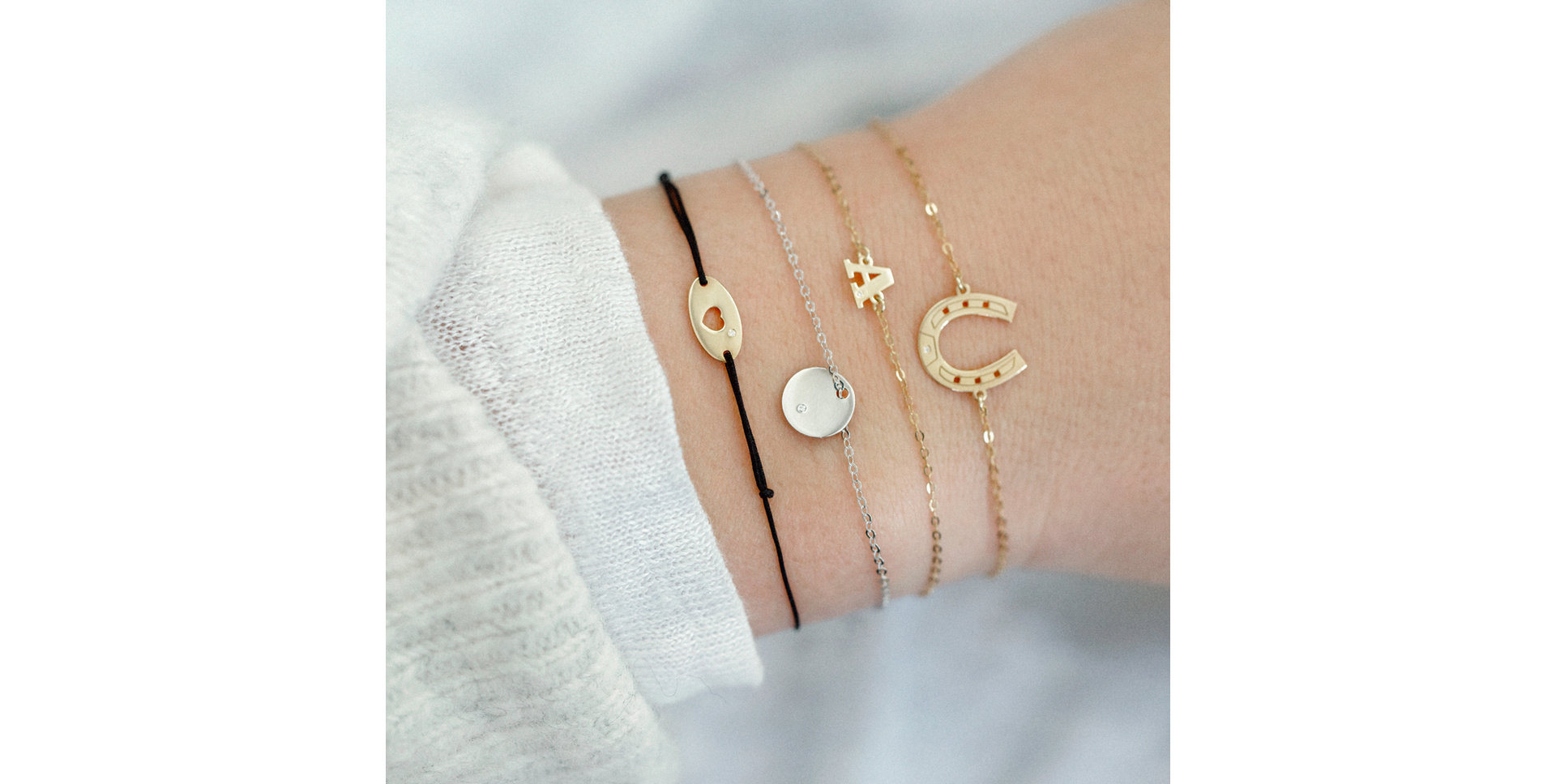 Náramek s diamantem Magic Harmony