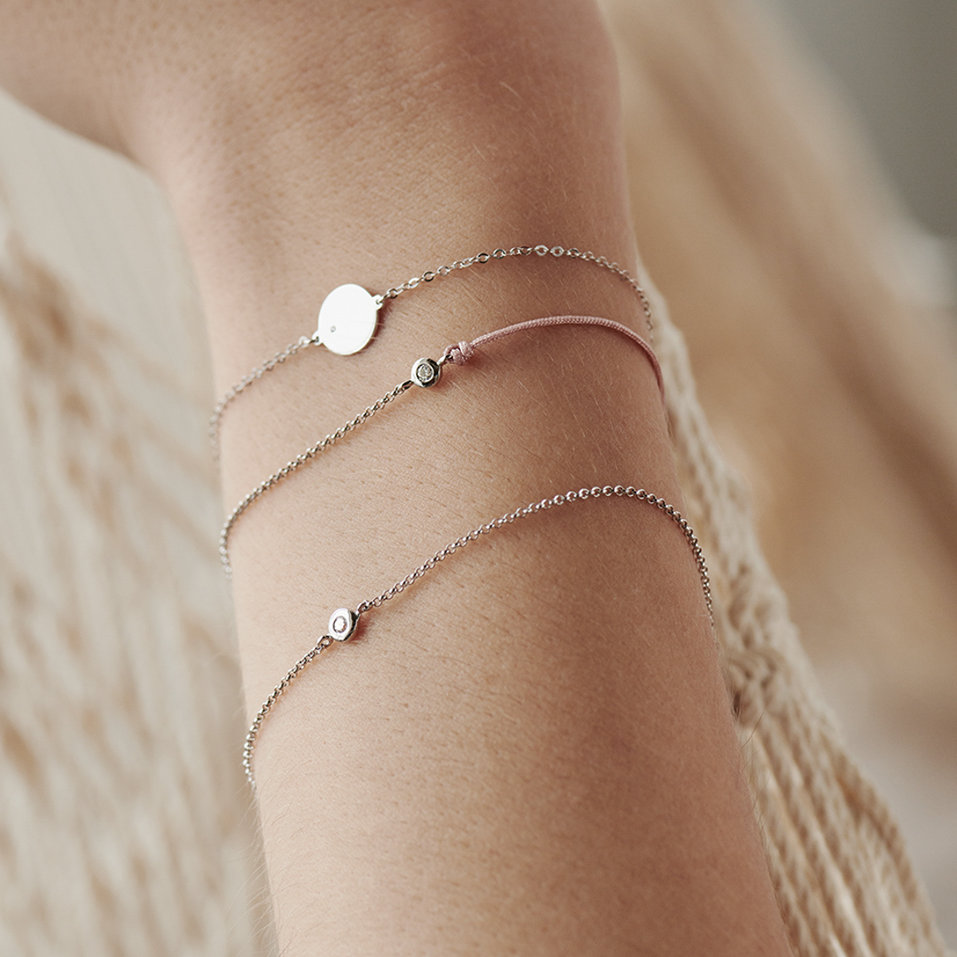 Náramek s diamantem My Planet