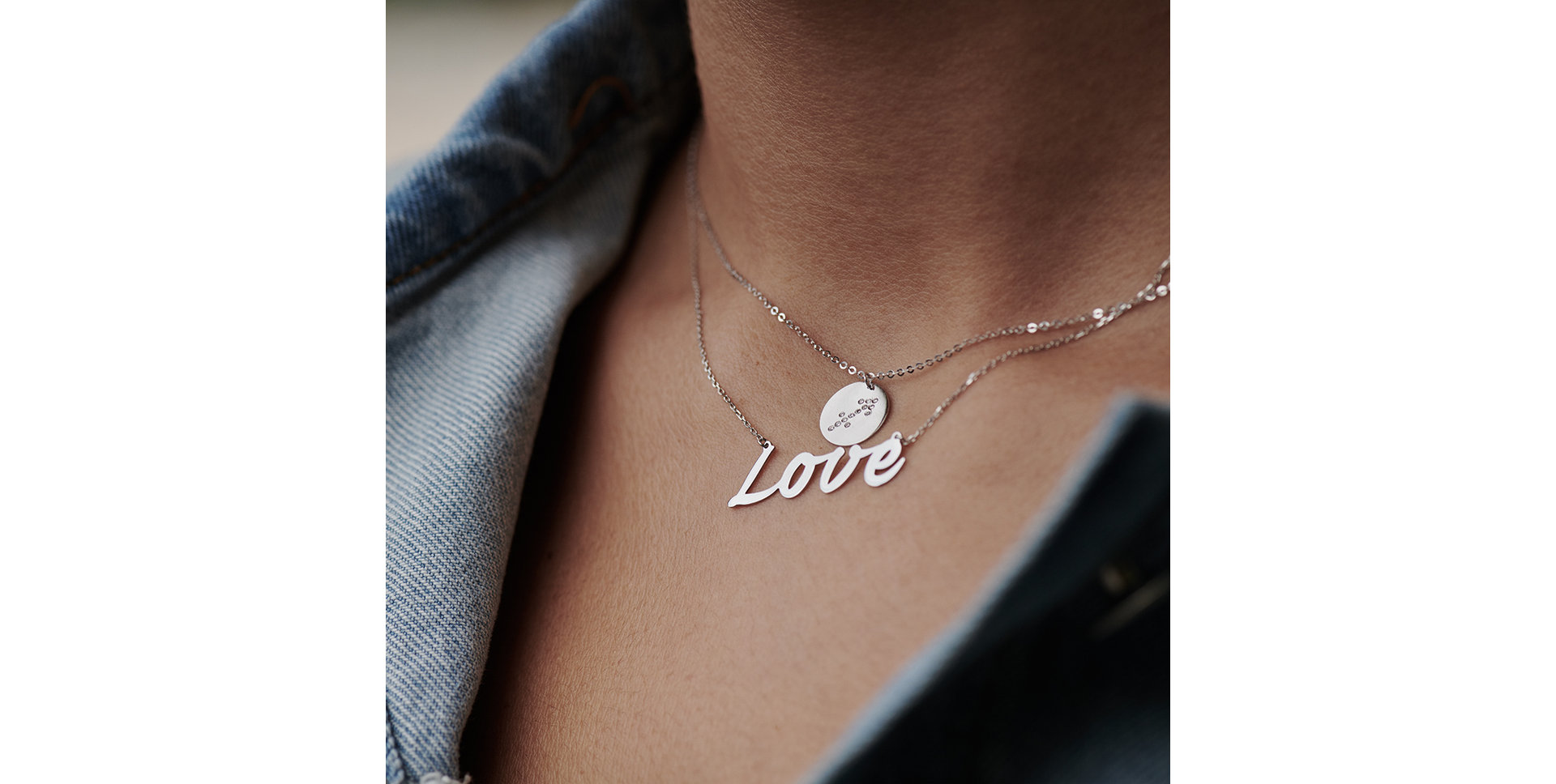 Náhrdelník s diamantem Love Treasure