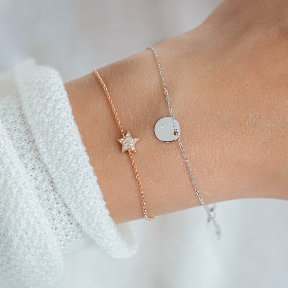 Náramek s diamantem Magic Harmony