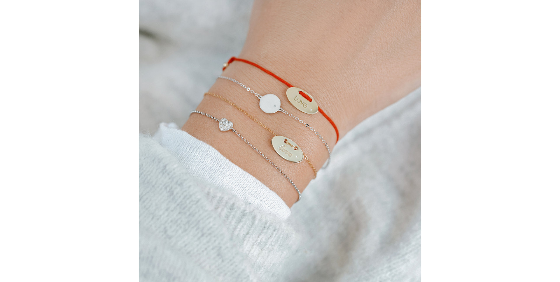 Náramek s diamantem My Planet